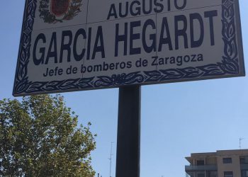 Zaragoza reconoce Augusto García Hegardt con una calle