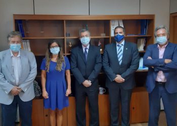 Reunión con el director general de protección civil y emergencias del ministerio de interior