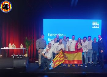 EL EQUIPO DEL PARQUE DE BOMBEROS DE GANDÍA CAMPEÓN DEL MUNDO EN EL WORLD RESCUE CHALLENGE