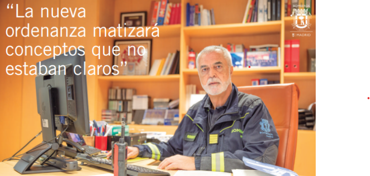 TECNIFUEGO ENTREVISTA AL JEFE DE BOMBEROS DEL AYUNTAMIENTO DE MADRID