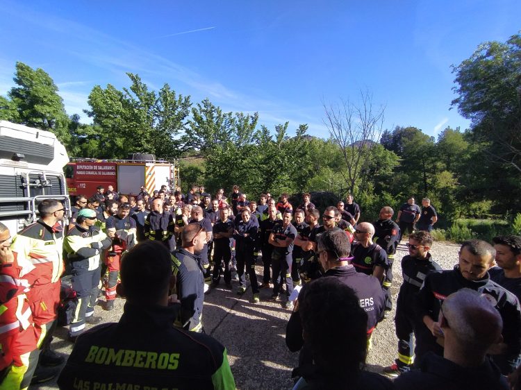 FINALIZAN LAS JORNADAS DE BOMBEROS DE BÉJAR. ´EL ESPÍRITU DE BÉJAR´