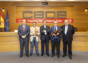 ASELF PRESENTE EN LOS ´II PREMIOS TECNIFUEGO A LA EXCELENCIA EN SEGURIDAD CONTRA INCENDIOS´