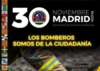 APOYO DE ASELF A LA MANIFESTACIÓN ´POR UNA LEY MARCO DE BOMBEROS´
