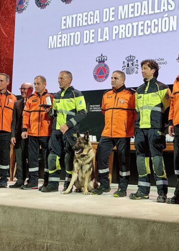 ASELF INVITADA A LA ENTREGA DE MEDALLAS DE PROTECCIÓN CIVIL QUE OTORGA EL MINISTERIO DEL INTERIOR