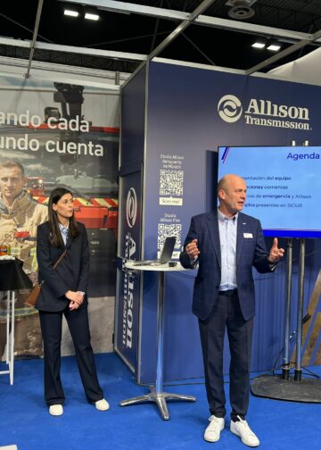LOS CUERPOS DE BOMBEROS EUROPEOS CONFÍAN EN ALLISON TRANSMISSION PARA RESPONDER A LAS NUEVAS EXIGENCIAS OPERATIVAS