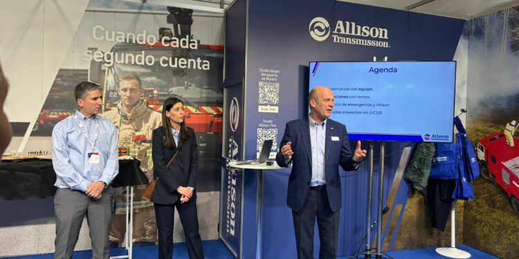 LOS CUERPOS DE BOMBEROS EUROPEOS CONFÍAN EN ALLISON TRANSMISSION PARA RESPONDER A LAS NUEVAS EXIGENCIAS OPERATIVAS