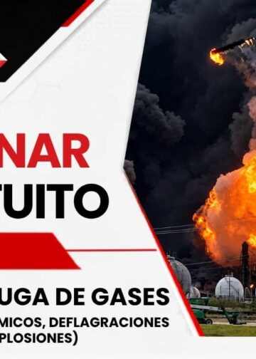WEBINAR GRATUITO  – FUGA DE GASES (PARTE 2)